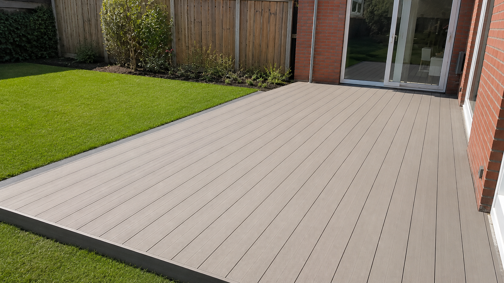 Projecten Composieten vlonder in particuliere tuin